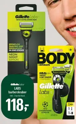 Føtex Gillette Labs barberskraber tilbud