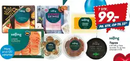 Bilka salling - pålæg & tapas assortiment tilbud