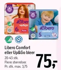 Føtex Libero Comfort eller Up&Go bleer tilbud