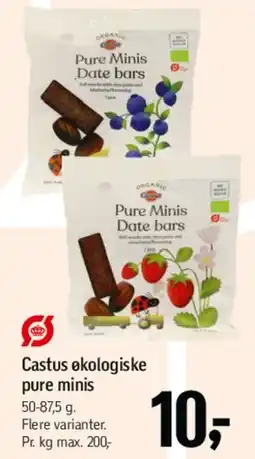 Føtex Castus økologiske Pure Minis tilbud