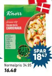 Bilka Knorr Carbonara (Knorr dinner kit) tilbud