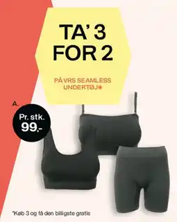 Føtex Seamless undertøj (top & shorts) tilbud
