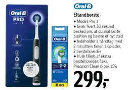 Føtex Oral-B eltandbørste Pro 1 tilbud