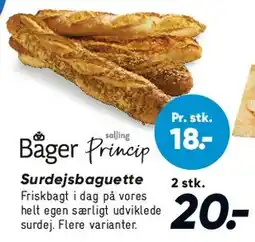 Bilka Surdejsbaguette (2 stk. / tilbud) tilbud