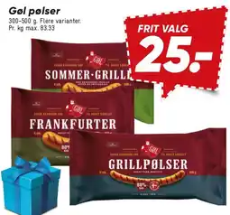 Bilka Grillpølser / Frankfurter (Sommer-Grill) tilbud