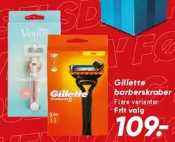 Bilka Gillette / Venus barberhøvler tilbud