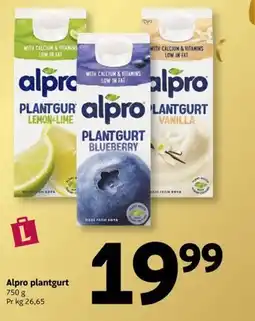 Løvbjerg Alpro plantgurt tilbud