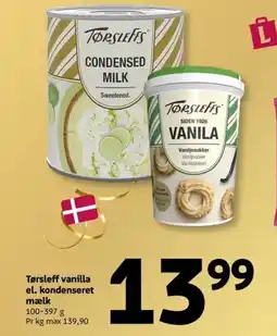 Løvbjerg Tørsleff vanilla el. kondenseret mælk tilbud