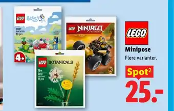 Lidl LEGO Minipose tilbud