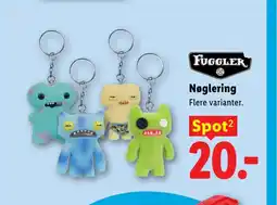 Lidl Fuggler nøglering tilbud