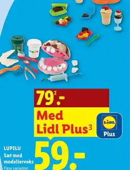 Lidl LUPILU Sæt med modellervoks tilbud