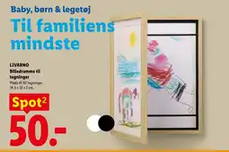 Lidl LIVARNO Billedramme til tegninger tilbud
