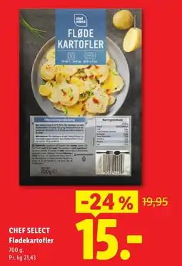 Lidl Chef select flødekartofler tilbud