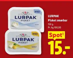 Lidl Lurpak pisket smørbar tilbud