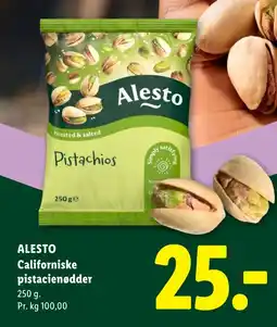 Lidl ALESTO Californiske pistacienødder tilbud