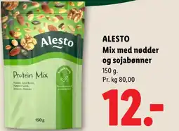 Lidl ALESTO Mix med nødder og sojabønner tilbud