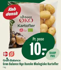 Min Købmand Grøn Balance Nye Danske Økologiske Kartofler tilbud