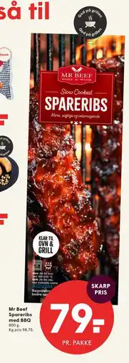 SPAR Mr Beef Spareribs med BBQ tilbud