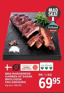 MENY BBQ MARINEREDE KAMBEN AF DANSK ØKOLOGISK FRILANDSGRIS tilbud