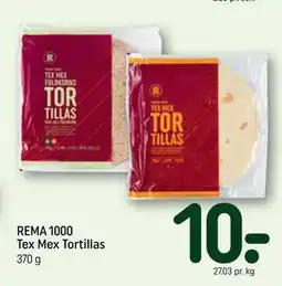 REMA 1000 REMA 1000 Tex Mex Tortillas tilbud