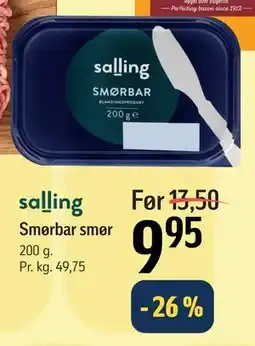 Føtex Smørbar smør tilbud