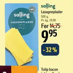 Føtex Lasagneplader tilbud