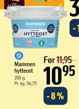 Føtex Mammen hytteost tilbud