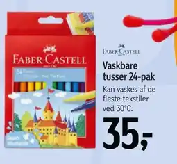 Føtex Vaskbare tusser 24-pak tilbud