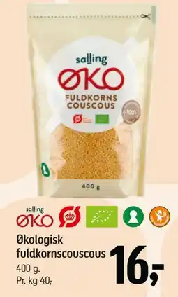 Føtex Økologisk fuldkornscouscous tilbud