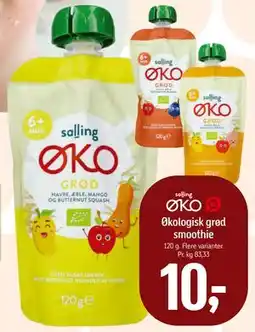 Føtex Økologisk grød smoothie tilbud