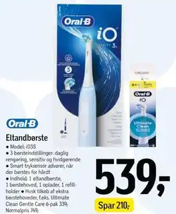 Føtex Eltandbørste tilbud
