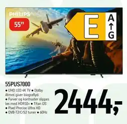 Føtex PHILIPS 55PUS7000 tilbud