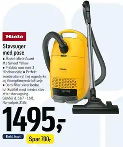 Føtex Støvsuger med pose tilbud