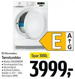 Føtex Electrolux Tørretumbler tilbud
