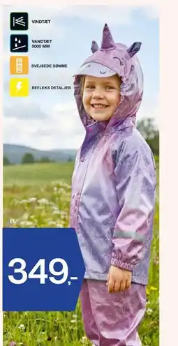 Føtex Regnjakke og -bukser sæt tilbud