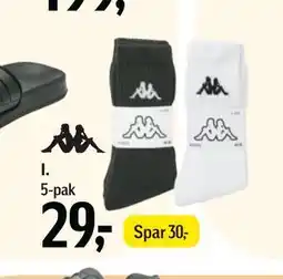Føtex Kappa Tennisstrømper tilbud