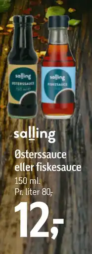 Føtex Østerssauce eller fiskesauce tilbud