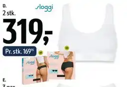 Føtex sloggi Bh eller 2-pak trusser tilbud