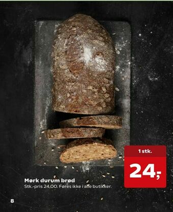 Dagli'Brugsen Mørk durum brød tilbud