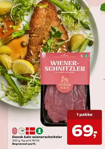 Dagli'Brugsen Dansk kalv wienerschnitzler tilbud