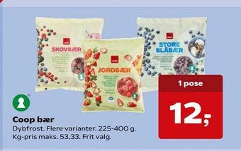 Kvickly Coop bær tilbud