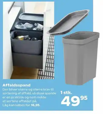 Kvickly Affaldsspand tilbud