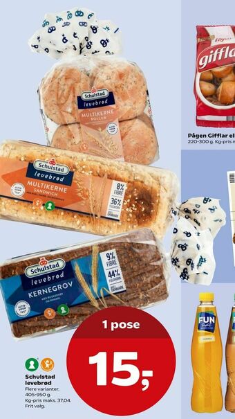 Kvickly Schulstad levebrød tilbud