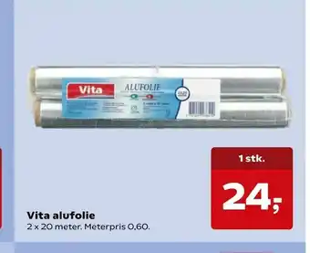 SuperBrugsen Vita alufolie tilbud