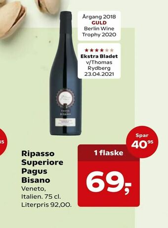 SuperBrugsen Ripasso Superiore Pagus Bisano tilbud