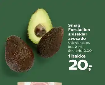 SuperBrugsen Smag Forskellen spiseklar avocado tilbud