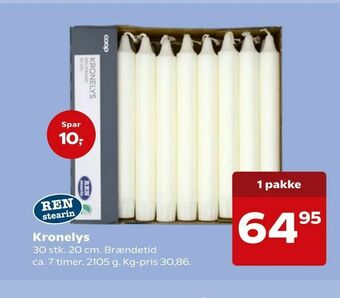 SuperBrugsen Kronelys tilbud