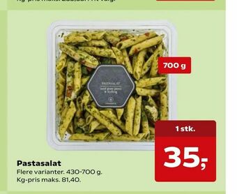SuperBrugsen Pastasalat tilbud