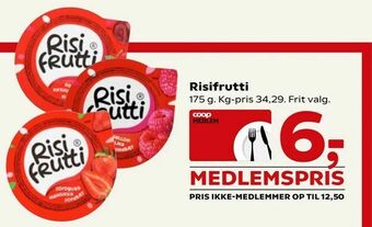 SuperBrugsen Risifrutti tilbud