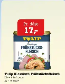 Poetzsch Padborg Tulip Klassisk Frühstücksfleisch tilbud